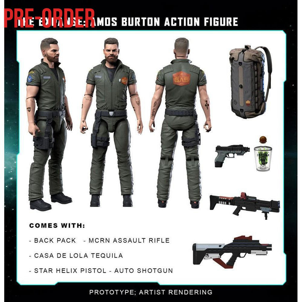 The Expanse: Amos Burton-Actionfiguren-Nacelle-Mighty Underground