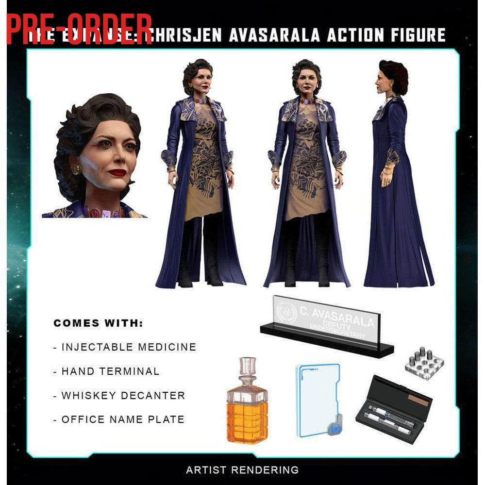 The Expanse: Chrisjen Avasarala-Actionfiguren-Nacelle-Mighty Underground