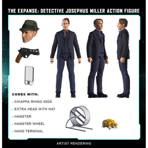 The Expanse: Josephus Miller-Actionfiguren-Nacelle-Mighty Underground