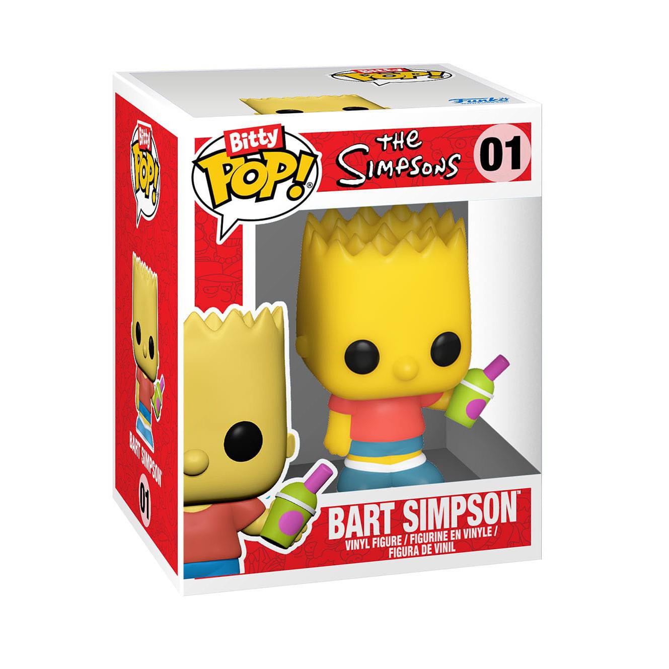 The Simpsons: Bart Simpson & Kwik-E-Mart - Bitty POP! Town-POP! + Funkos-Funko-Mighty Underground