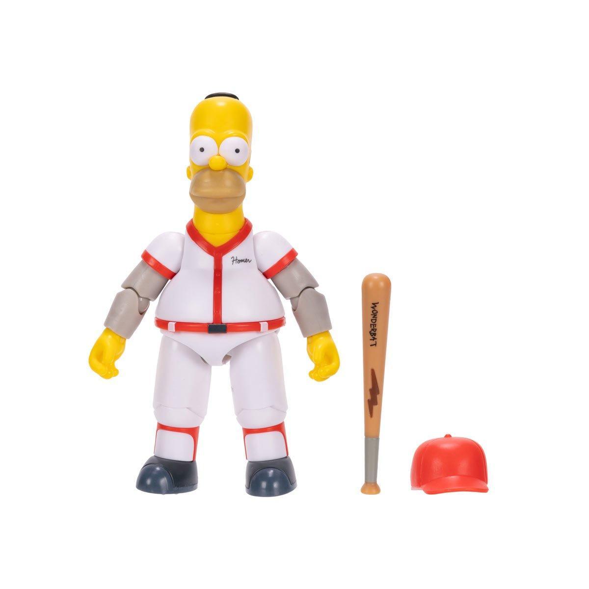 The Simpsons: Baseball Homer - 5-Inch-Actionfiguren-Jakks Pacific-Mighty Underground