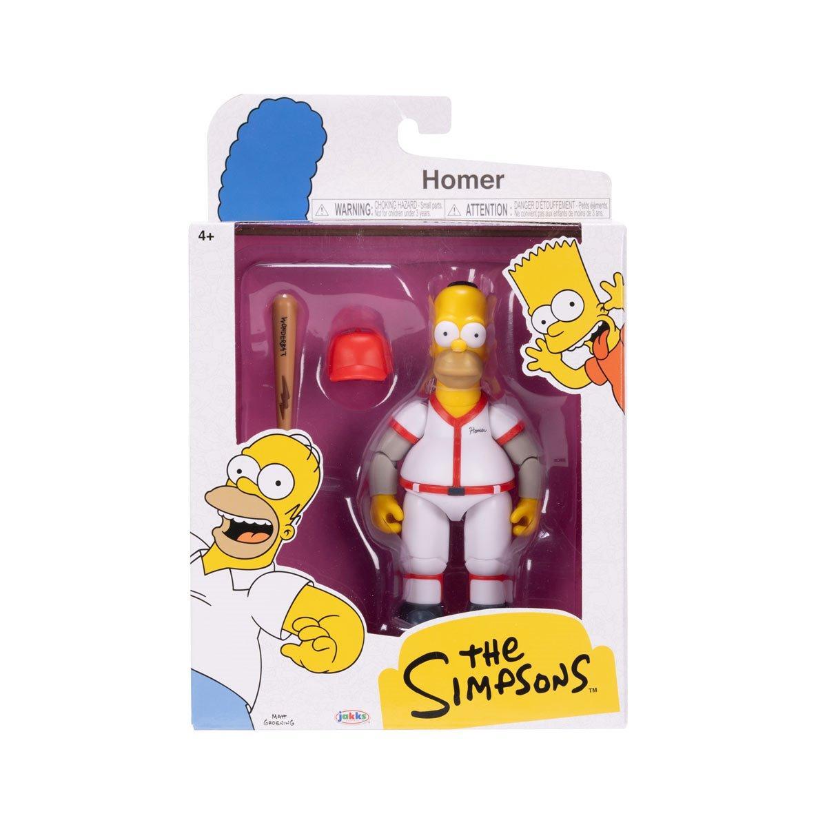 The Simpsons: Baseball Homer - 5-Inch-Actionfiguren-Jakks Pacific-Mighty Underground