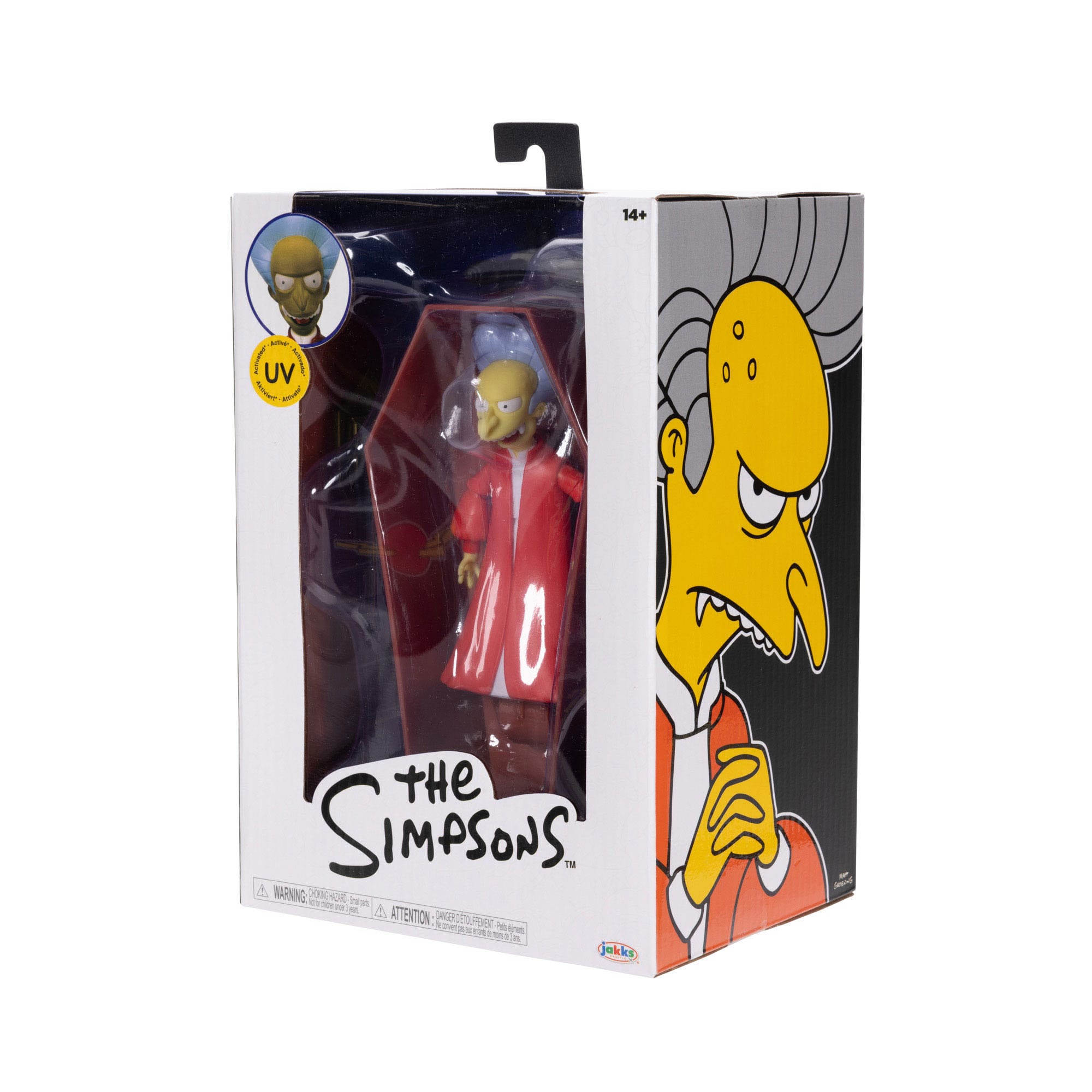 The Simpsons: Count Burns - 5-Inch-Actionfiguren-Jakks Pacific-Mighty Underground