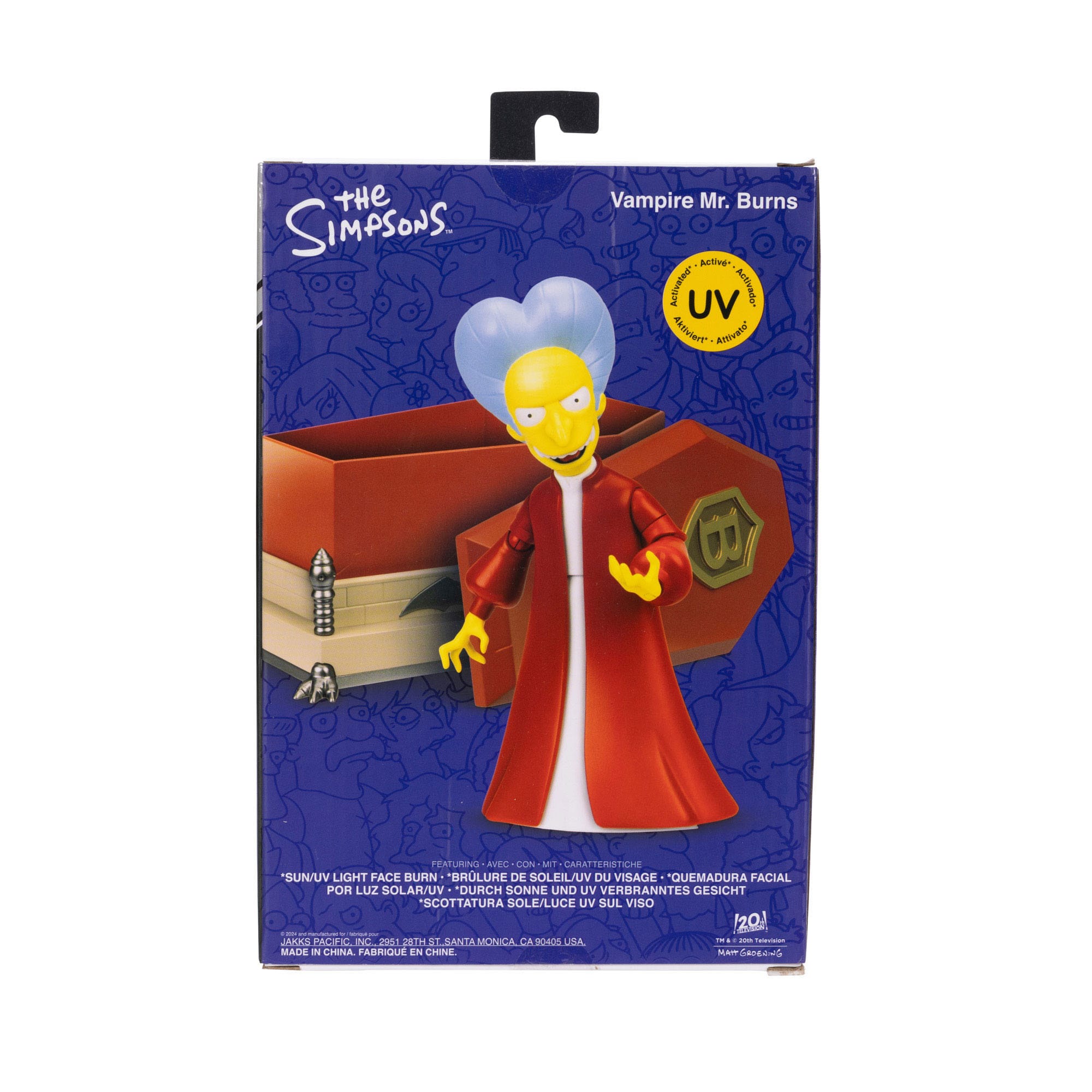 The Simpsons: Count Burns - 5-Inch-Actionfiguren-Jakks Pacific-Mighty Underground