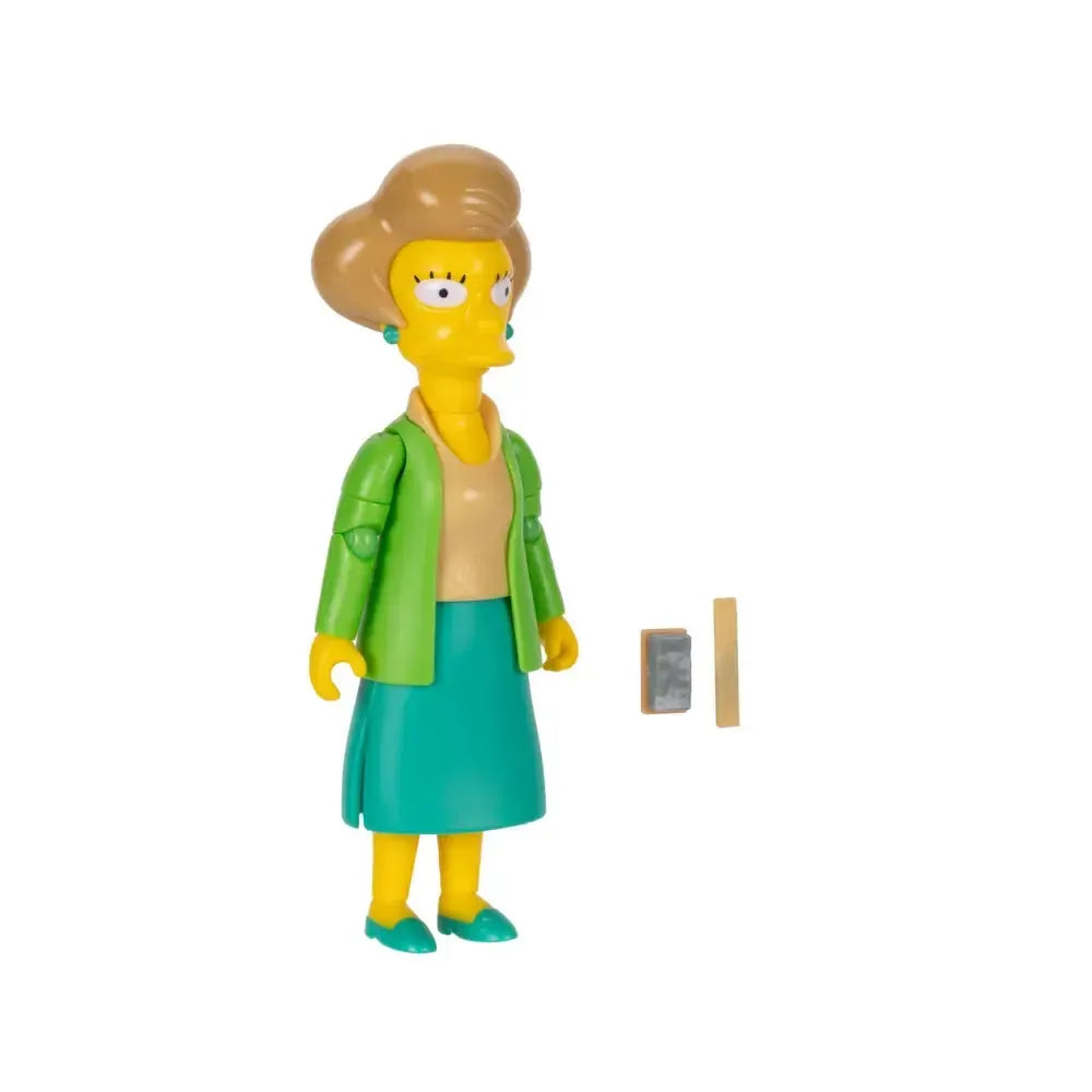 The Simpsons: Edna Krabappel - 5-Inch-Actionfiguren-Jakks Pacific-Mighty Underground