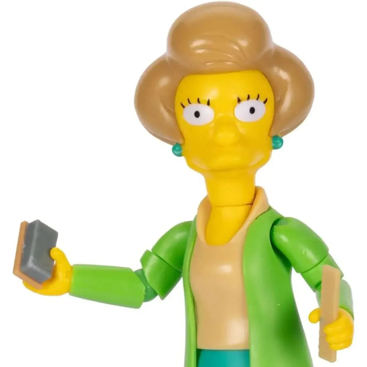 The Simpsons: Edna Krabappel - 5-Inch-Actionfiguren-Jakks Pacific-Mighty Underground