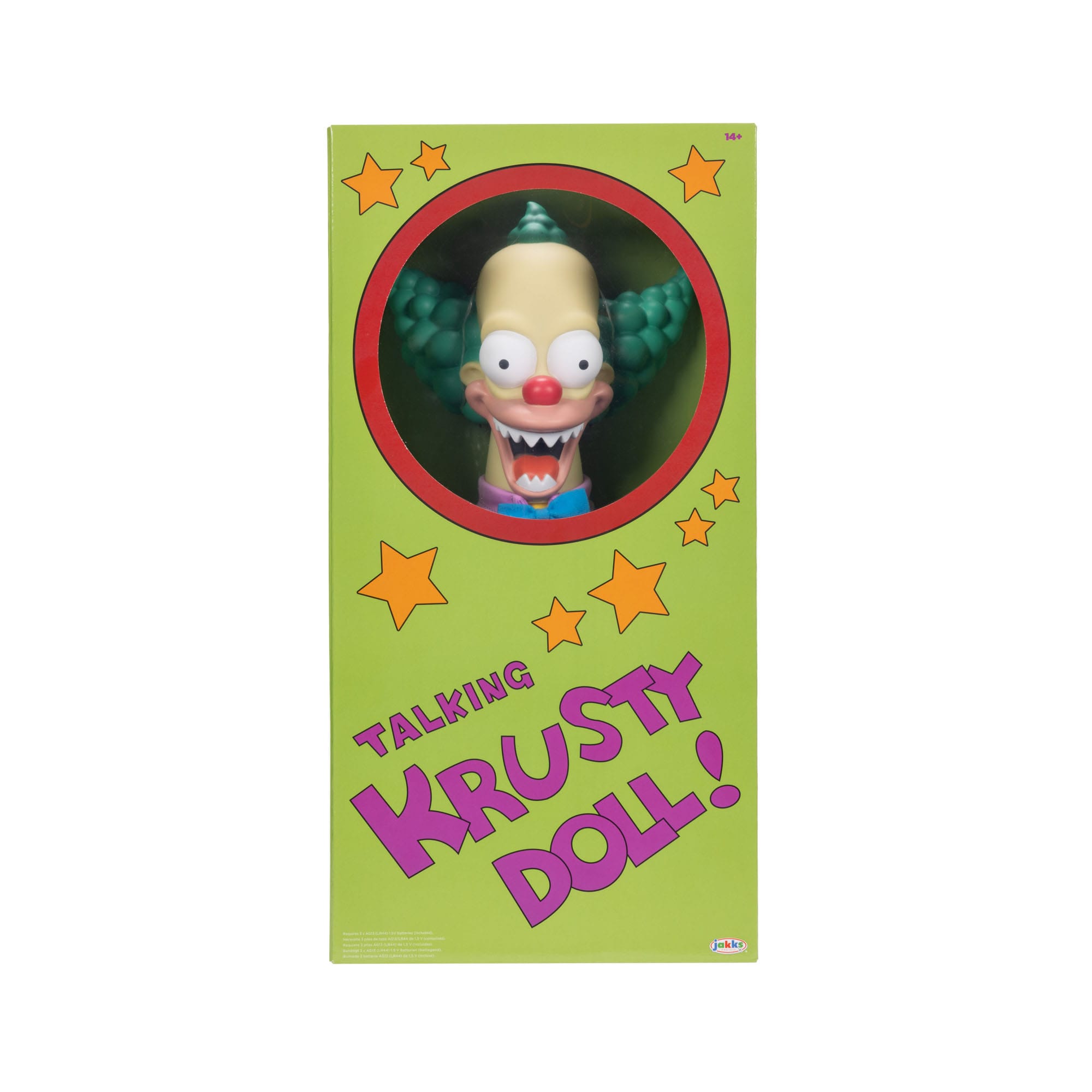 The Simpsons Feature: Talking Krusty Doll-Plüschfiguren-Jakks Pacific-Mighty Underground