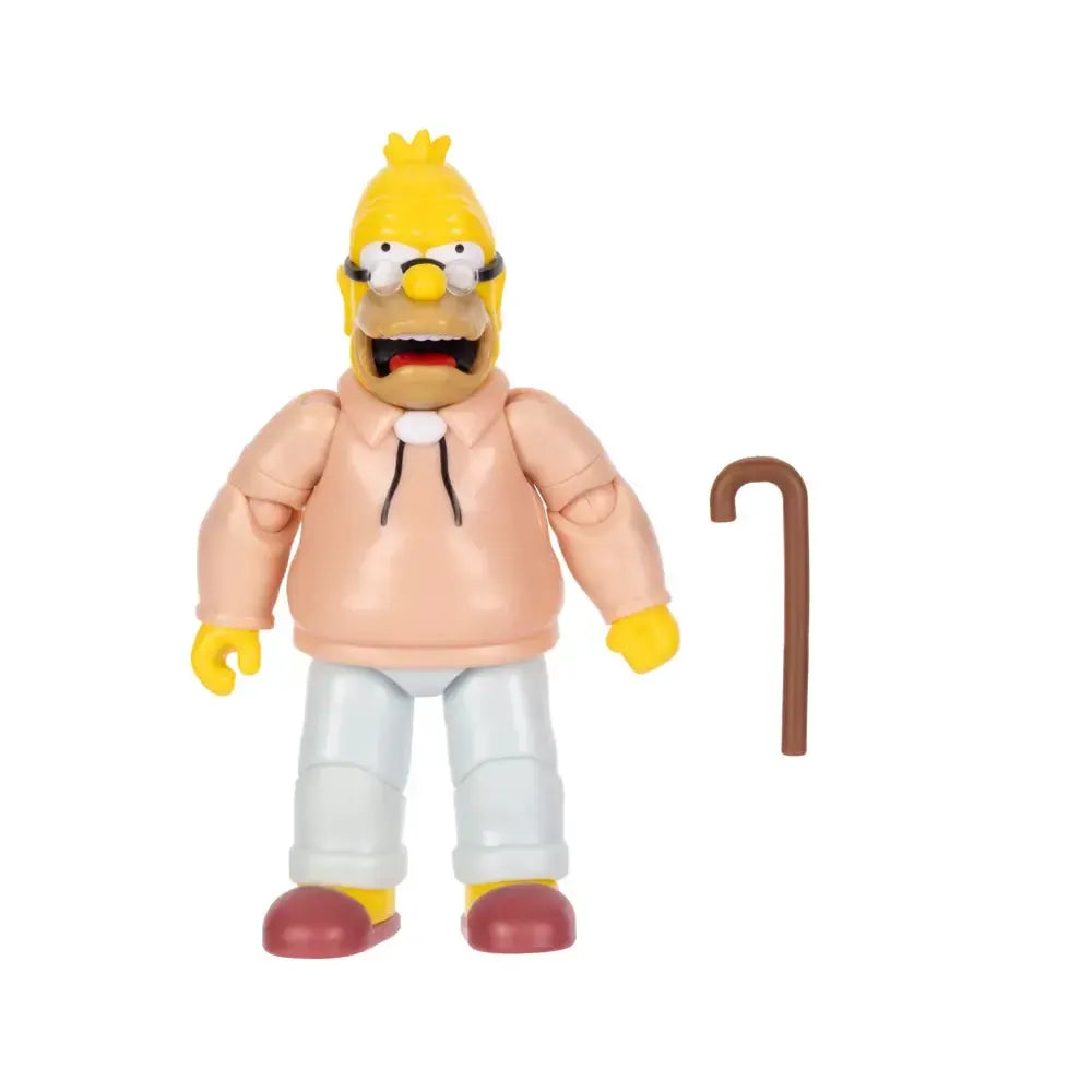 The Simpsons: Grampa Simpson - 5-Inch-Actionfiguren-Jakks Pacific-Mighty Underground