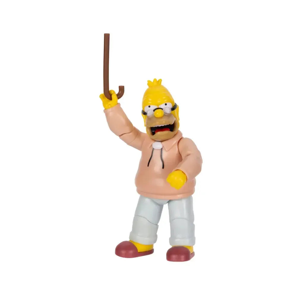 The Simpsons: Grampa Simpson - 5-Inch-Actionfiguren-Jakks Pacific-Mighty Underground