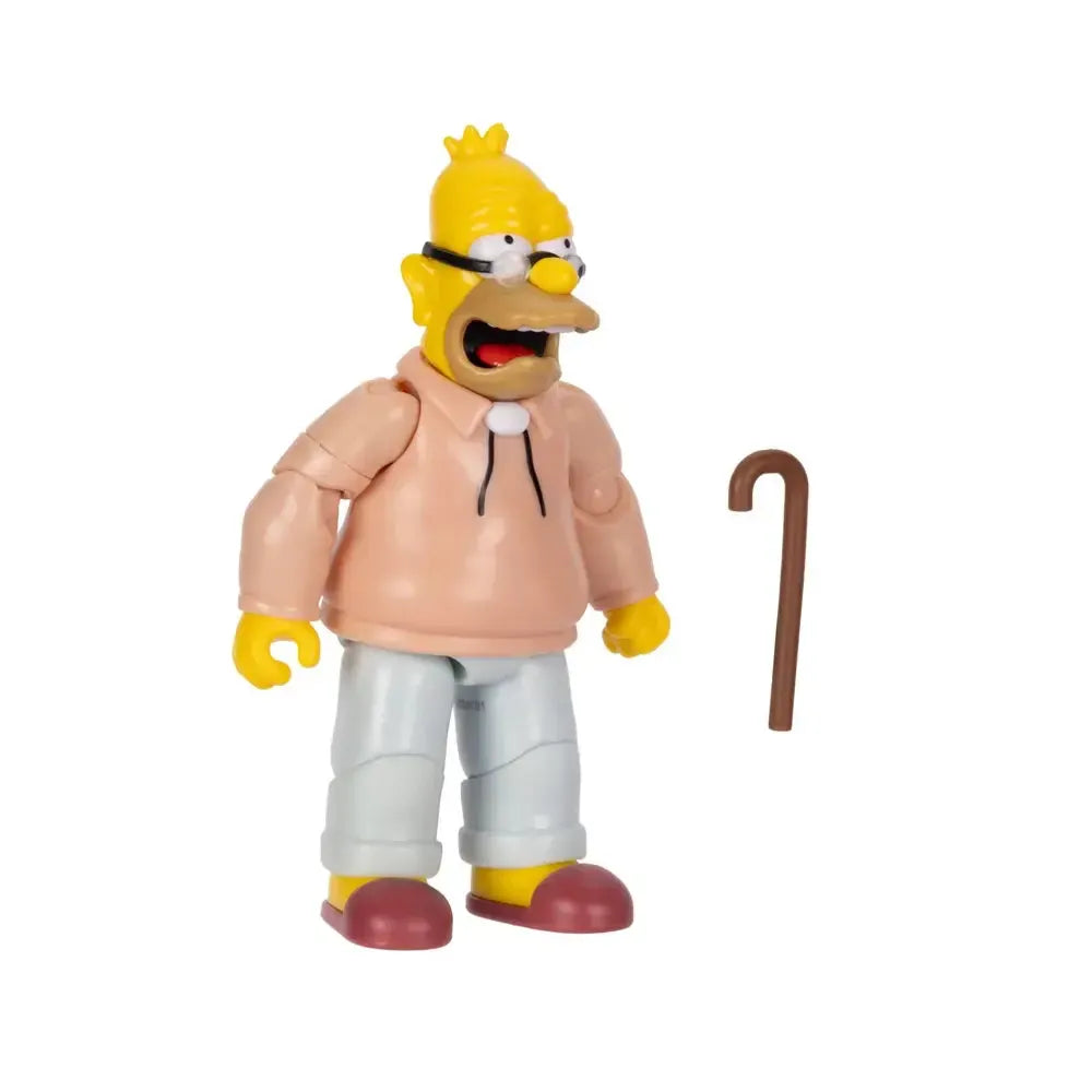 The Simpsons: Grampa Simpson - 5-Inch-Actionfiguren-Jakks Pacific-Mighty Underground