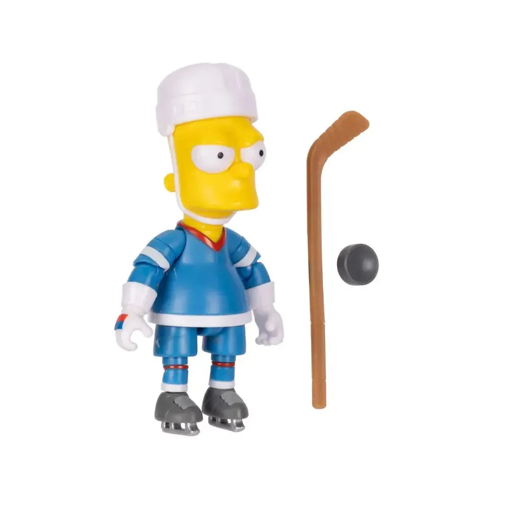The Simpsons: Hockey Bart - 5-Inch-Actionfiguren-Jakks Pacific-Mighty Underground