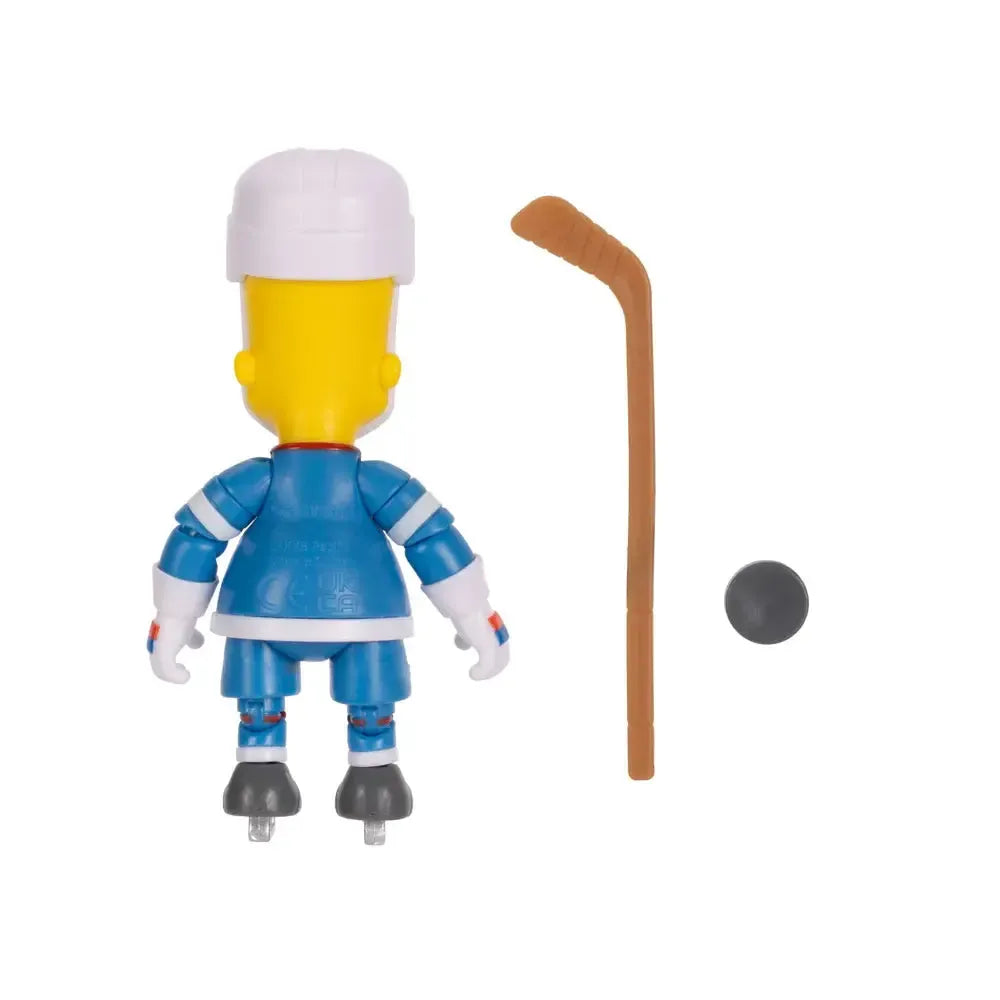 The Simpsons: Hockey Bart - 5-Inch-Actionfiguren-Jakks Pacific-Mighty Underground