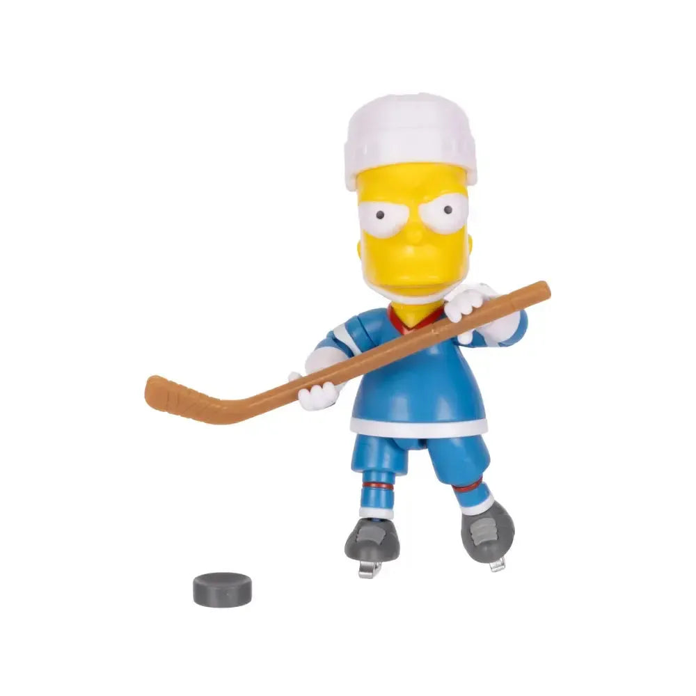 The Simpsons: Hockey Bart - 5-Inch-Actionfiguren-Jakks Pacific-Mighty Underground