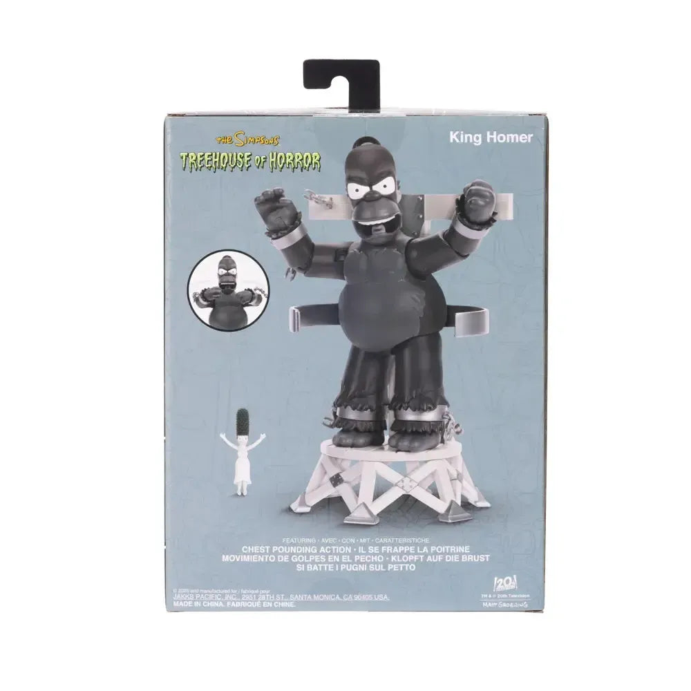 The Simpsons: King Homer with Mini Marge - 5-Inch-Actionfiguren-Jakks Pacific-Mighty Underground