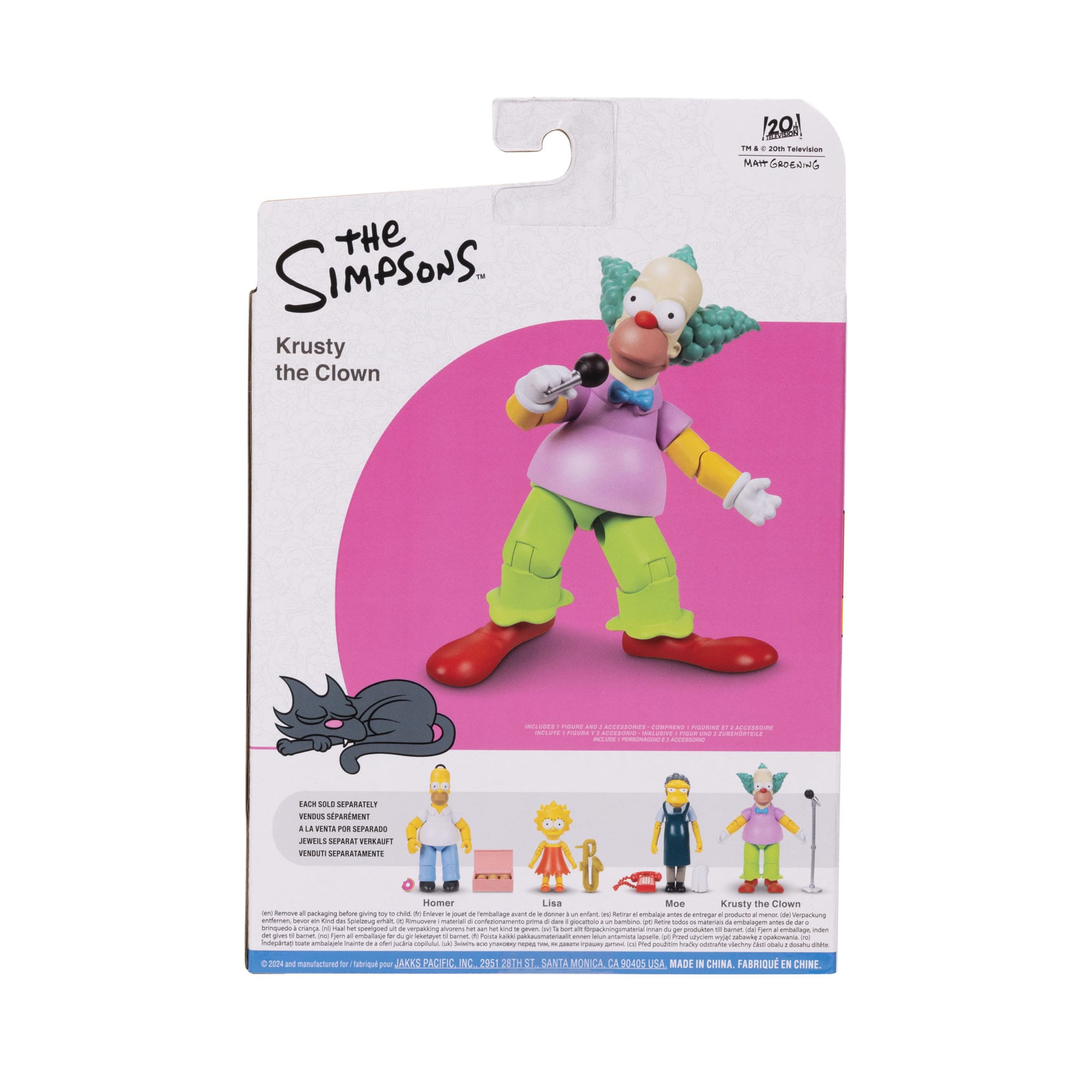 The Simpsons: Krusty - 5-Inch-Actionfiguren-Jakks Pacific-Mighty Underground