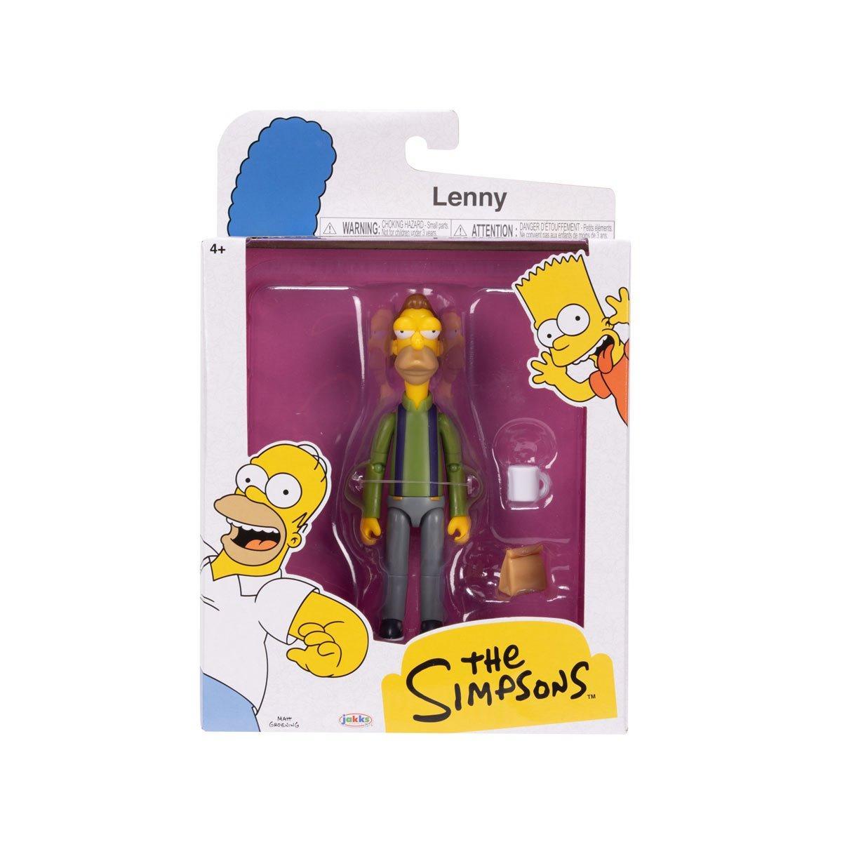 The Simpsons: Lenny Leonard - 5-Inch-Actionfiguren-Jakks Pacific-Mighty Underground