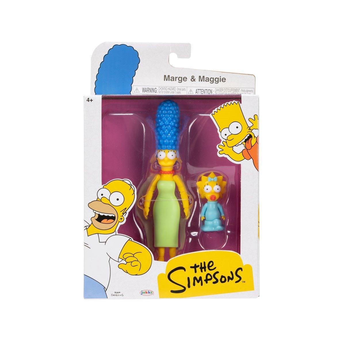 The Simpsons: Marge with Maggie - 5-Inch-Actionfiguren-Jakks Pacific-Mighty Underground