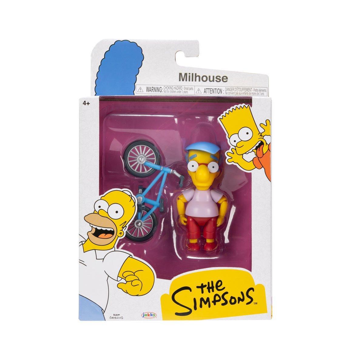 The Simpsons: Milhouse - 5-Inch-Actionfiguren-Jakks Pacific-Mighty Underground