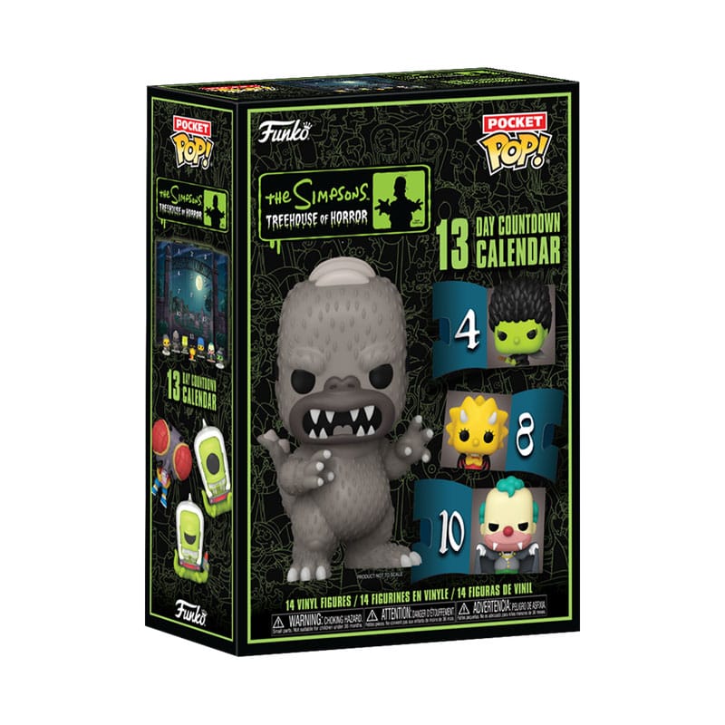 The Simpsons: Treehouse of Horror 13 Day Spooky Countdown Pocket POP! - Adventskalender-POP! + Funkos-Funko-Mighty Underground