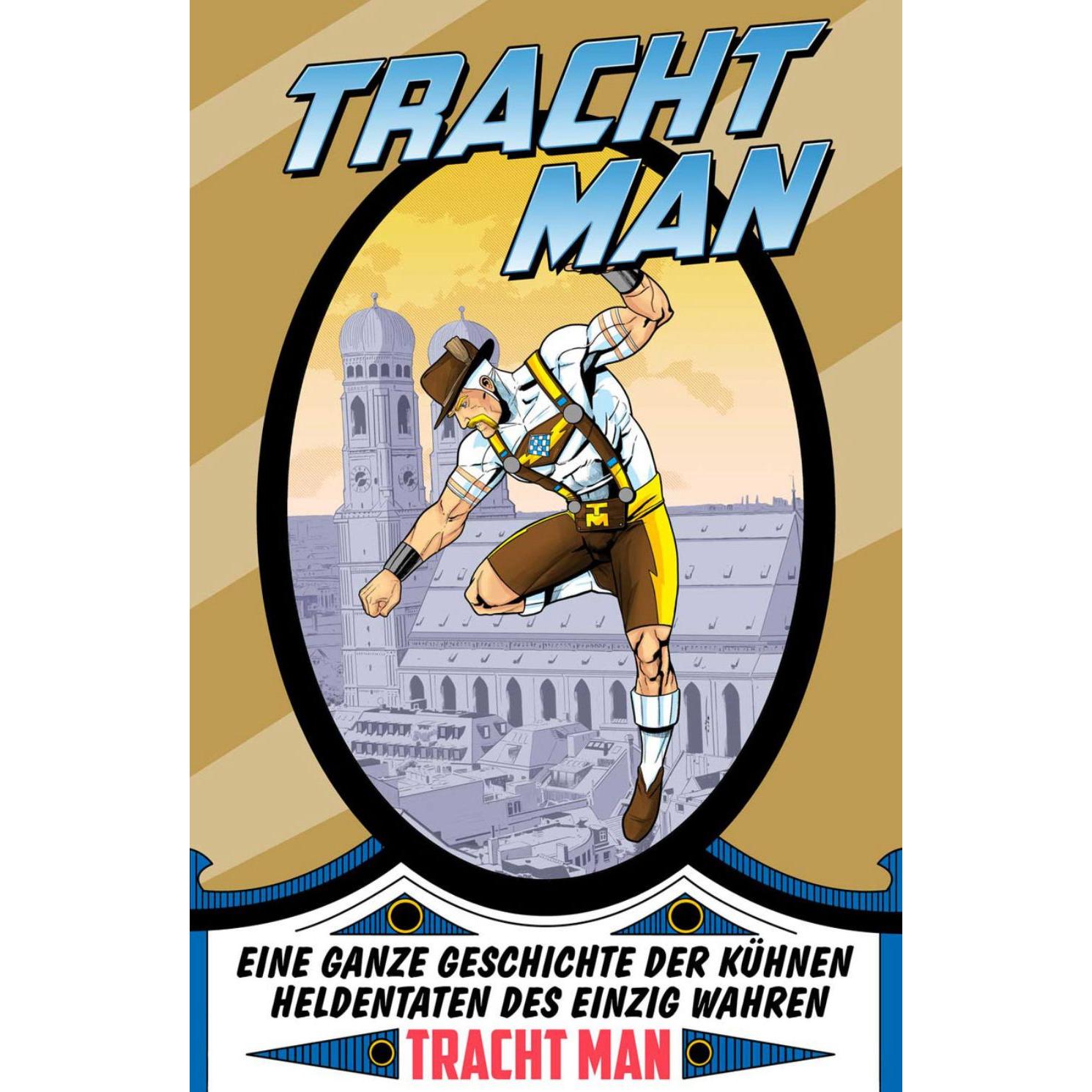 Tracht Man 01 (COMIC CON GERMANY GOLD EDITION)-Comic-Plem Plem Productions-Mighty Underground