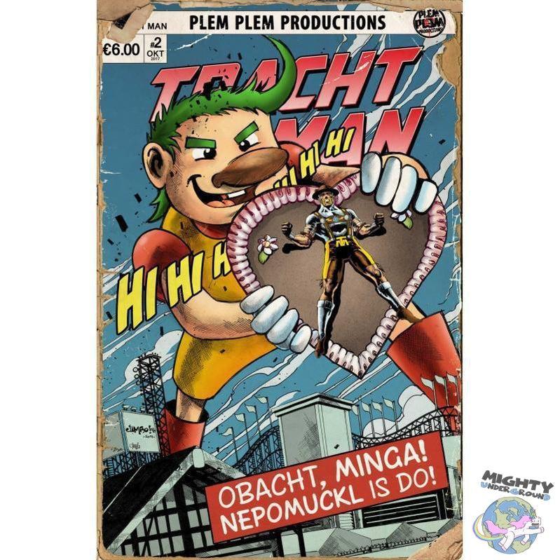 Tracht Man 02 (Bairisch)-Comic-Plem Plem Productions-mighty-underground