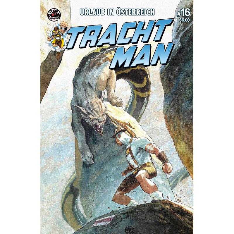 Tracht Man 16 (bairisch)-Comic-Plem Plem Productions-Mighty Underground