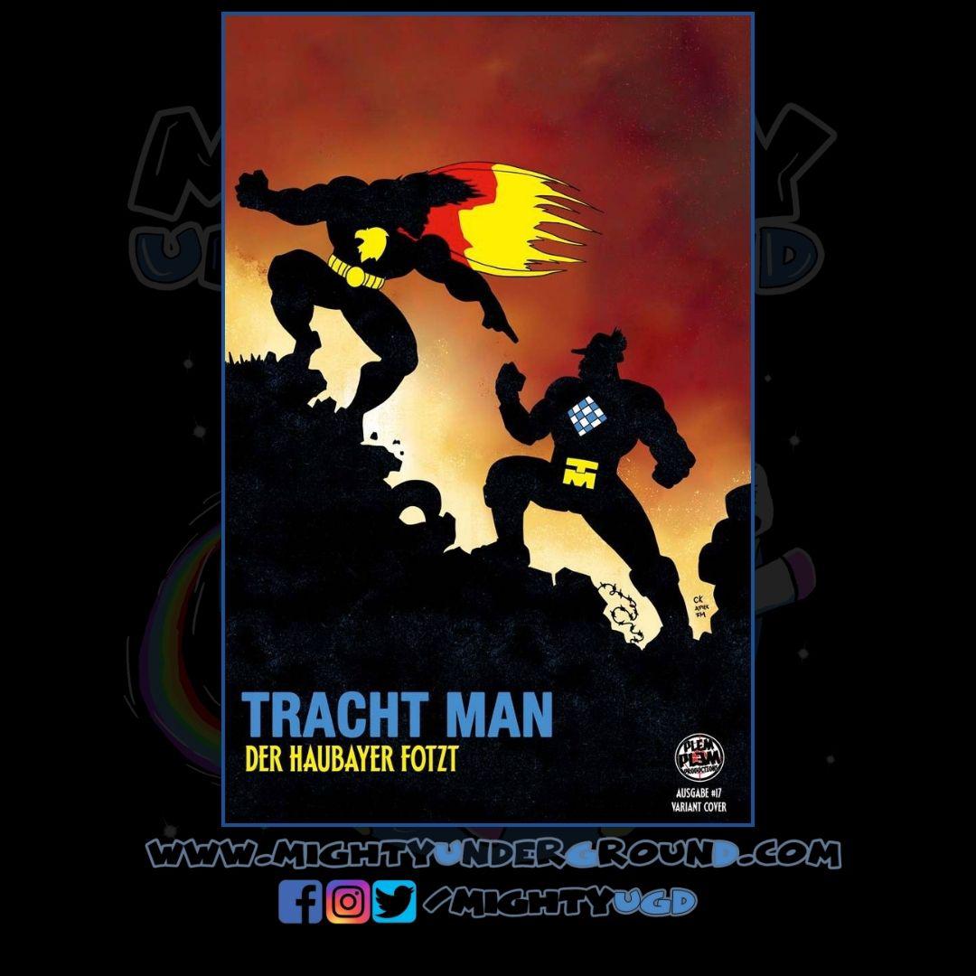 Tracht Man 17 (bairisch, exklusives, limitiertes Variant)-Comic-Plem Plem Productions-Mighty Underground