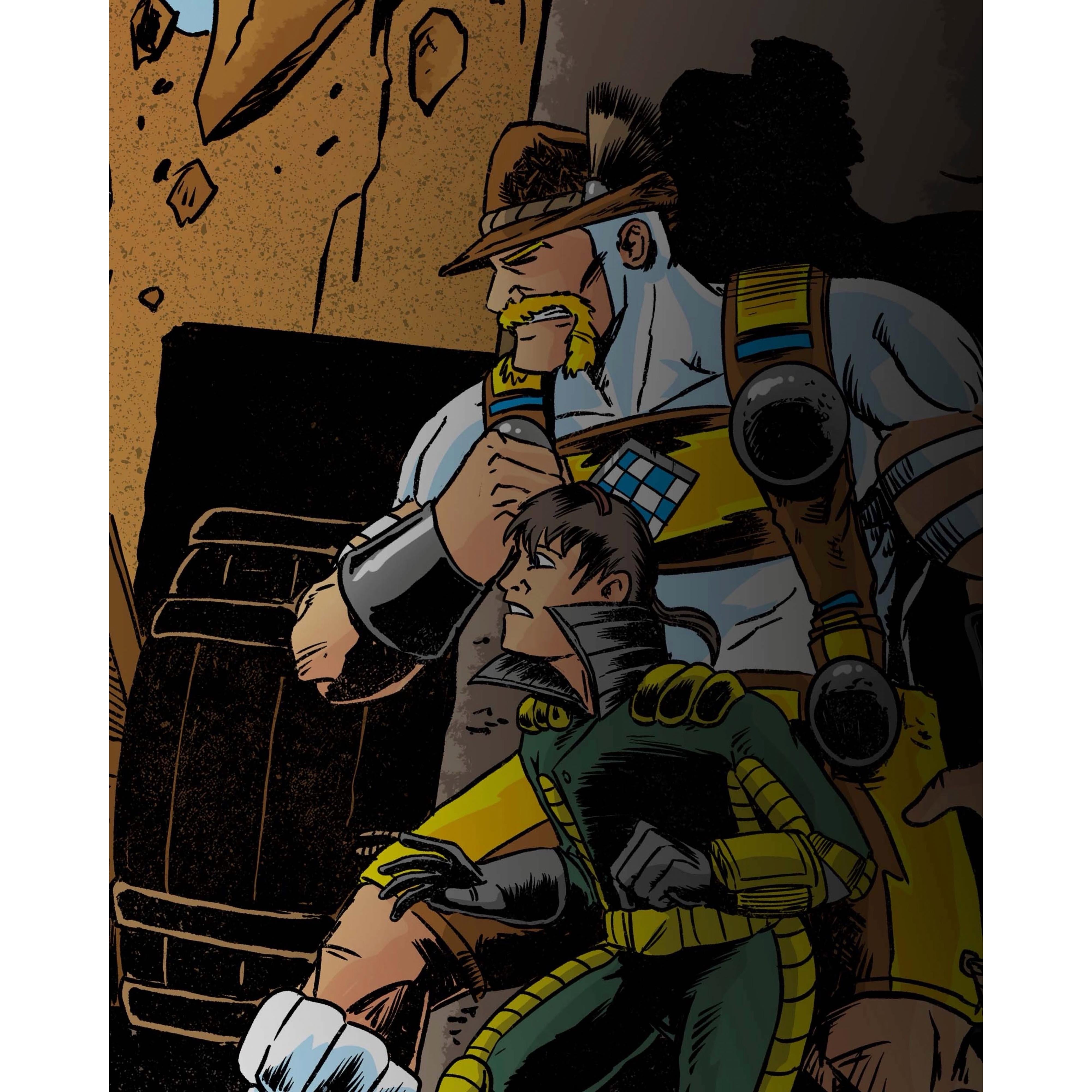 Tracht Man 22 (bairisch, exklusives, limitiertes Variant) (Kopie)-Comic-Plem Plem Productions-Mighty Underground