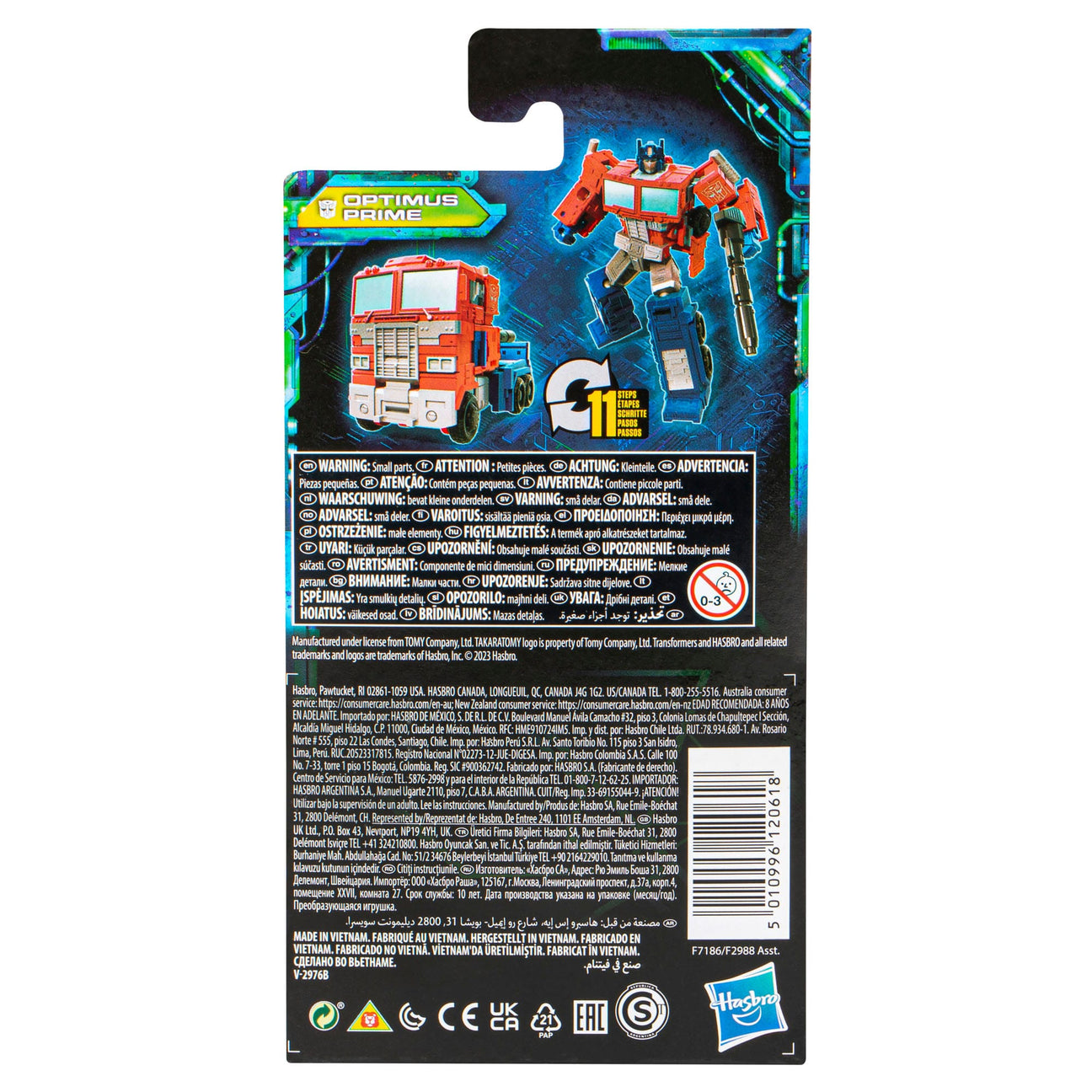 Transformers Generations Legacy: Optimus Prime - Evolution Core Class-Actionfiguren-Hasbro-Mighty Underground