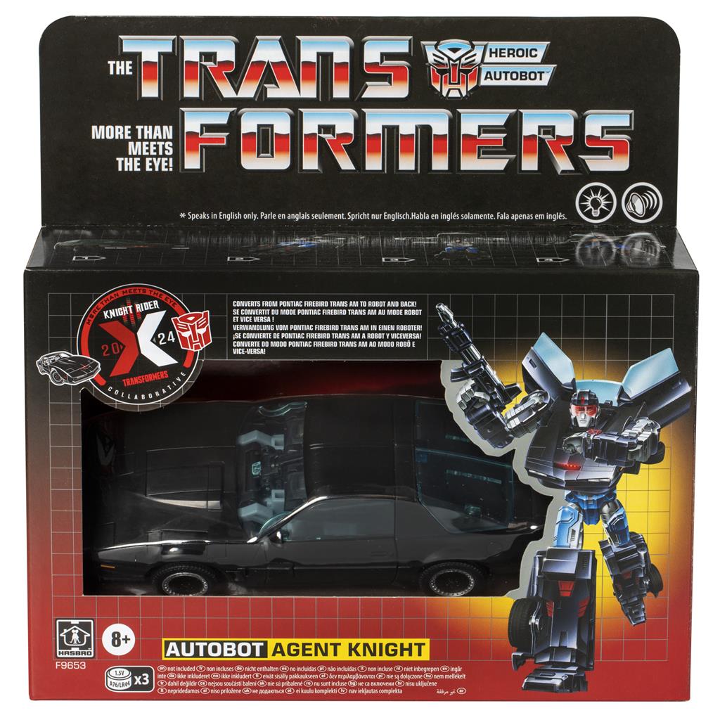 Transformers x Knight Rider: Autobot Agent Knight-Actionfiguren-Hasbro-Mighty Underground