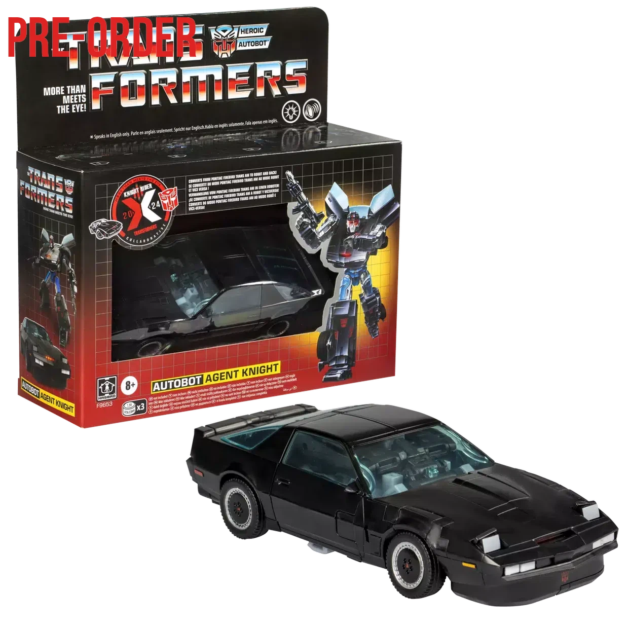 Transformers x Knight Rider: Autobot Agent Knight-Actionfiguren-Hasbro-Mighty Underground