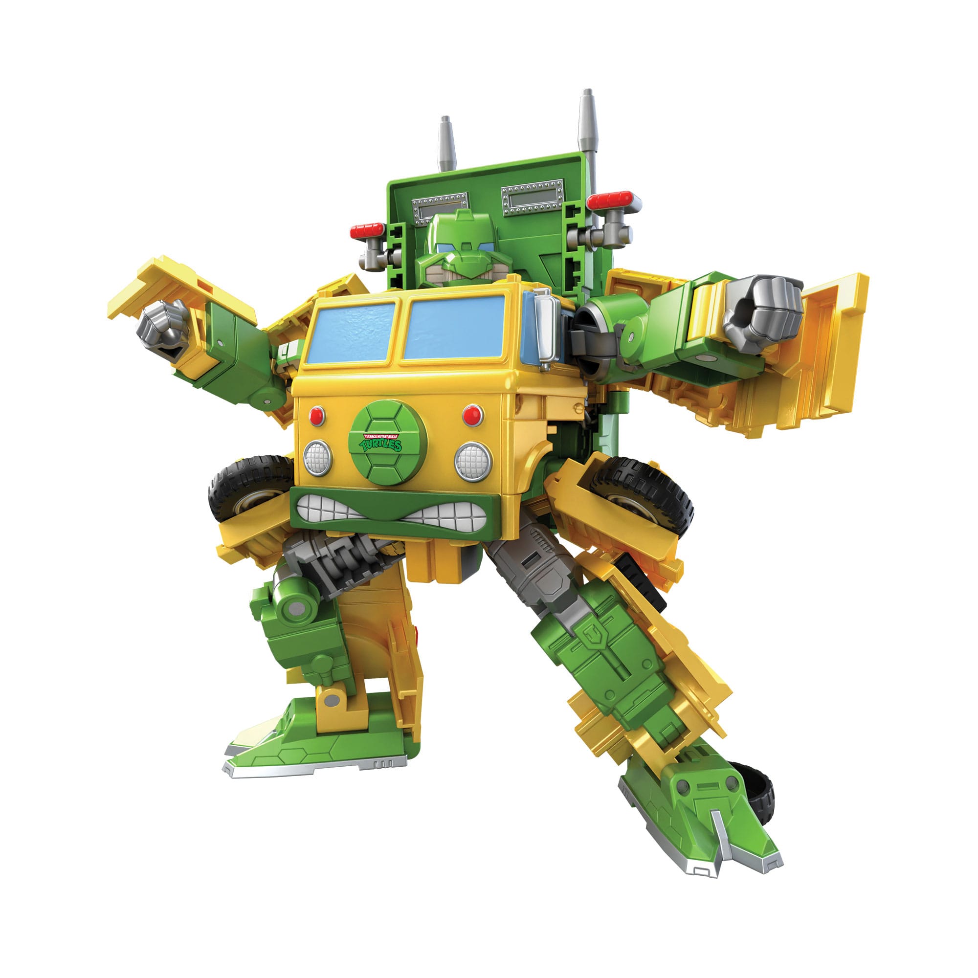 Transformers x Teenage Mutant Ninja Turtles: Party Wallop-Actionfiguren-Hasbro-Mighty Underground