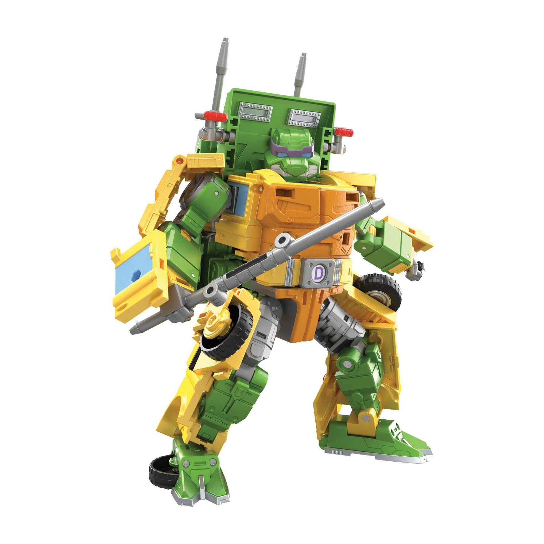 Transformers x Teenage Mutant Ninja Turtles: Party Wallop-Actionfiguren-Hasbro-Mighty Underground