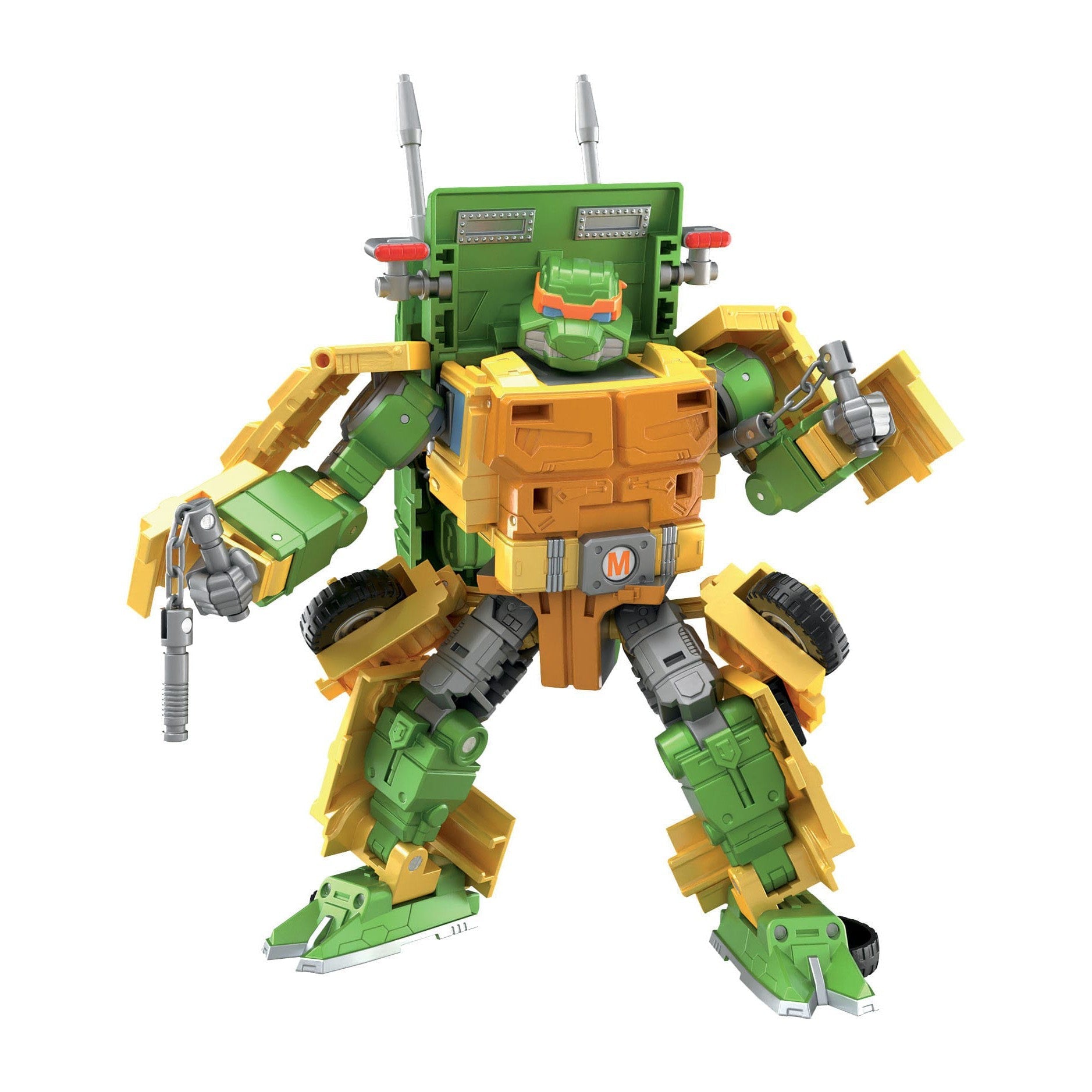 Transformers x Teenage Mutant Ninja Turtles: Party Wallop-Actionfiguren-Hasbro-Mighty Underground