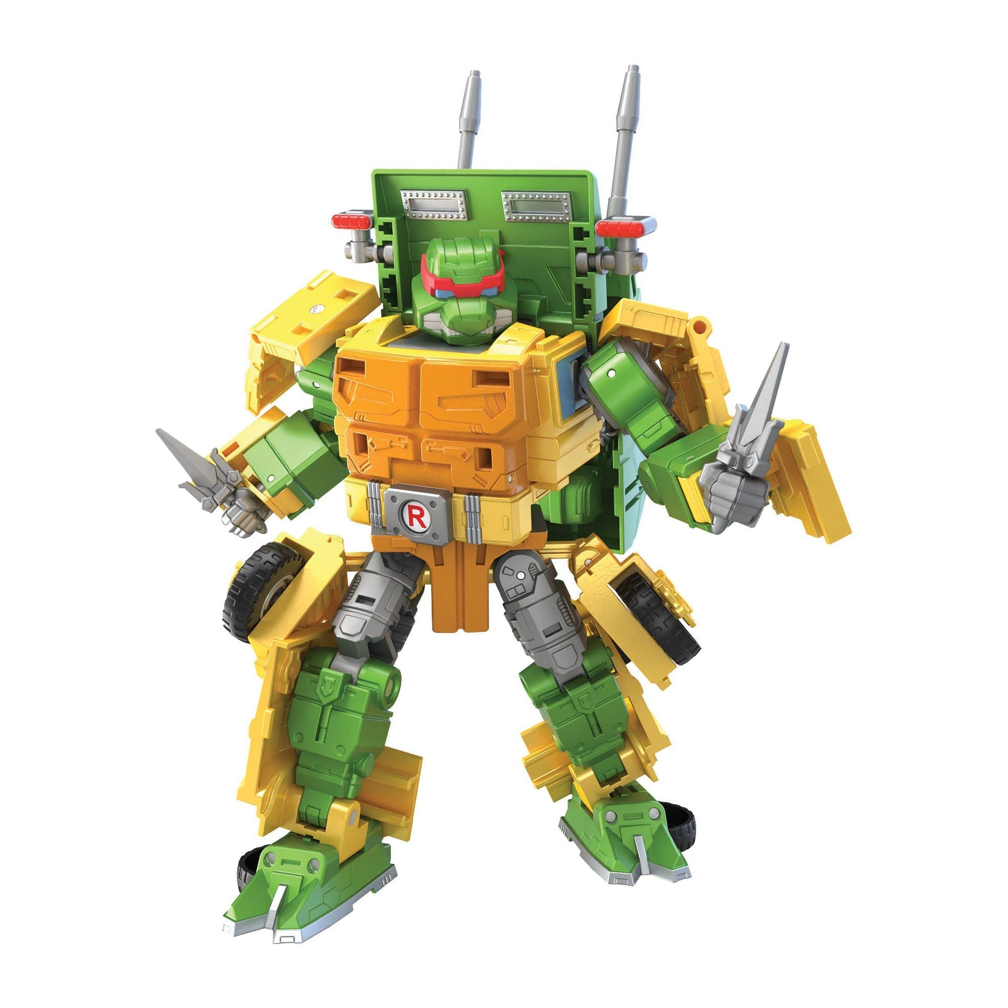 Transformers x Teenage Mutant Ninja Turtles: Party Wallop-Actionfiguren-Hasbro-Mighty Underground