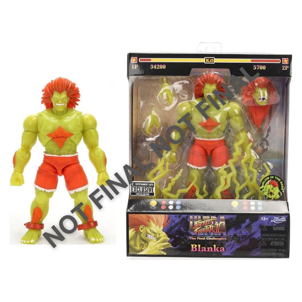 Ultra Street Fighter II The Final Challengers: Blanka (Glow In The Dark Limited Edition) - 6 inch-Actionfiguren-Jada Toys-Mighty Underground