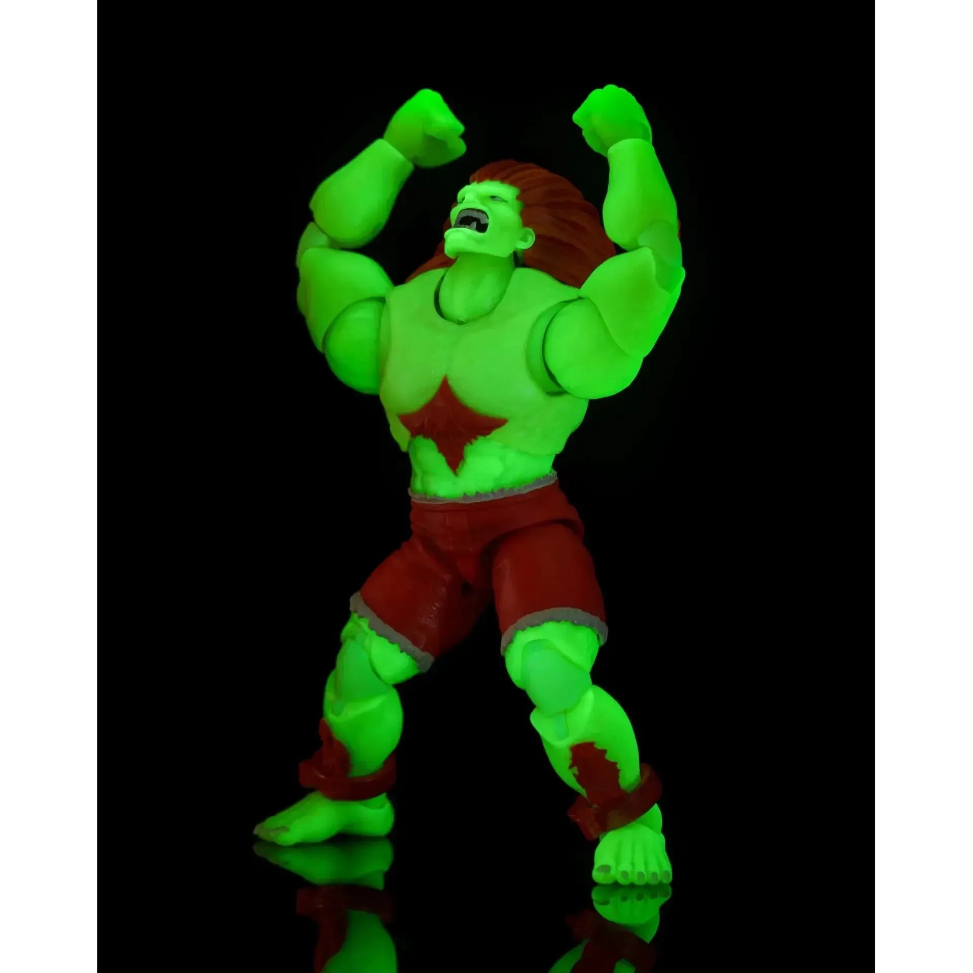 Ultra Street Fighter II The Final Challengers: Blanka (Glow In The Dark Limited Edition) - 6 inch-Actionfiguren-Jada Toys-Mighty Underground