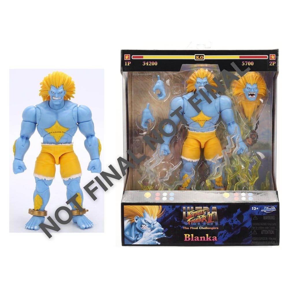 Ultra Street Fighter II The Final Challengers: Blanka (Player 2 Version, Exclusive) - 6 inch-Actionfiguren-Jada Toys-Mighty Underground