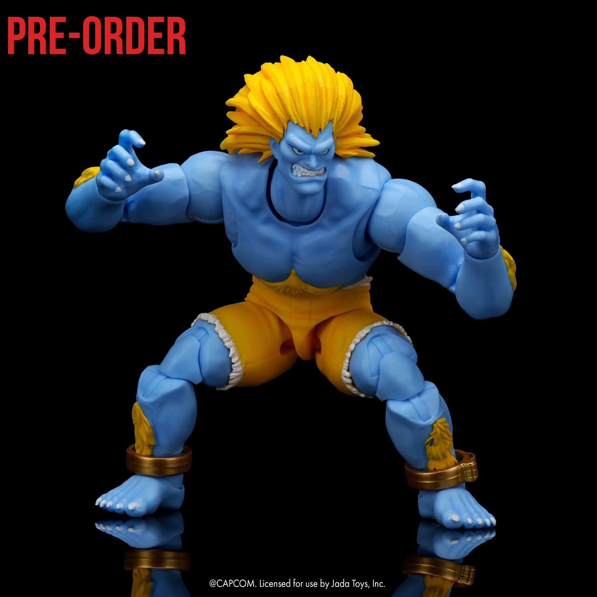 Ultra Street Fighter II The Final Challengers: Blanka (Player 2 Version, Exclusive) - 6 inch-Actionfiguren-Jada Toys-Mighty Underground