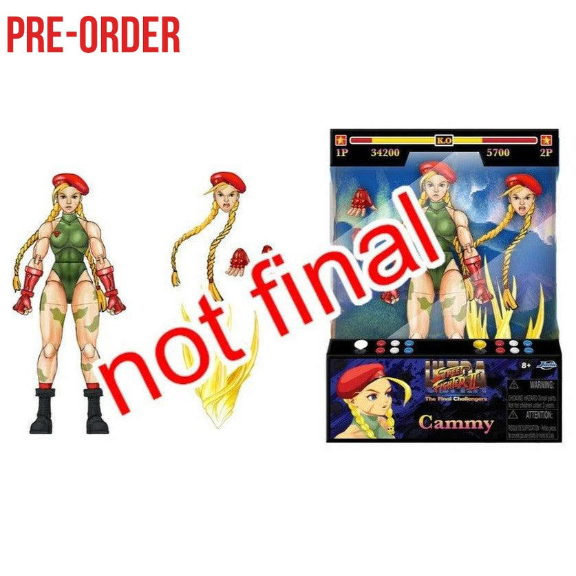 Ultra Street Fighter II The Final Challengers: Cammy - 6 inch-Actionfiguren-Jada Toys-Mighty Underground