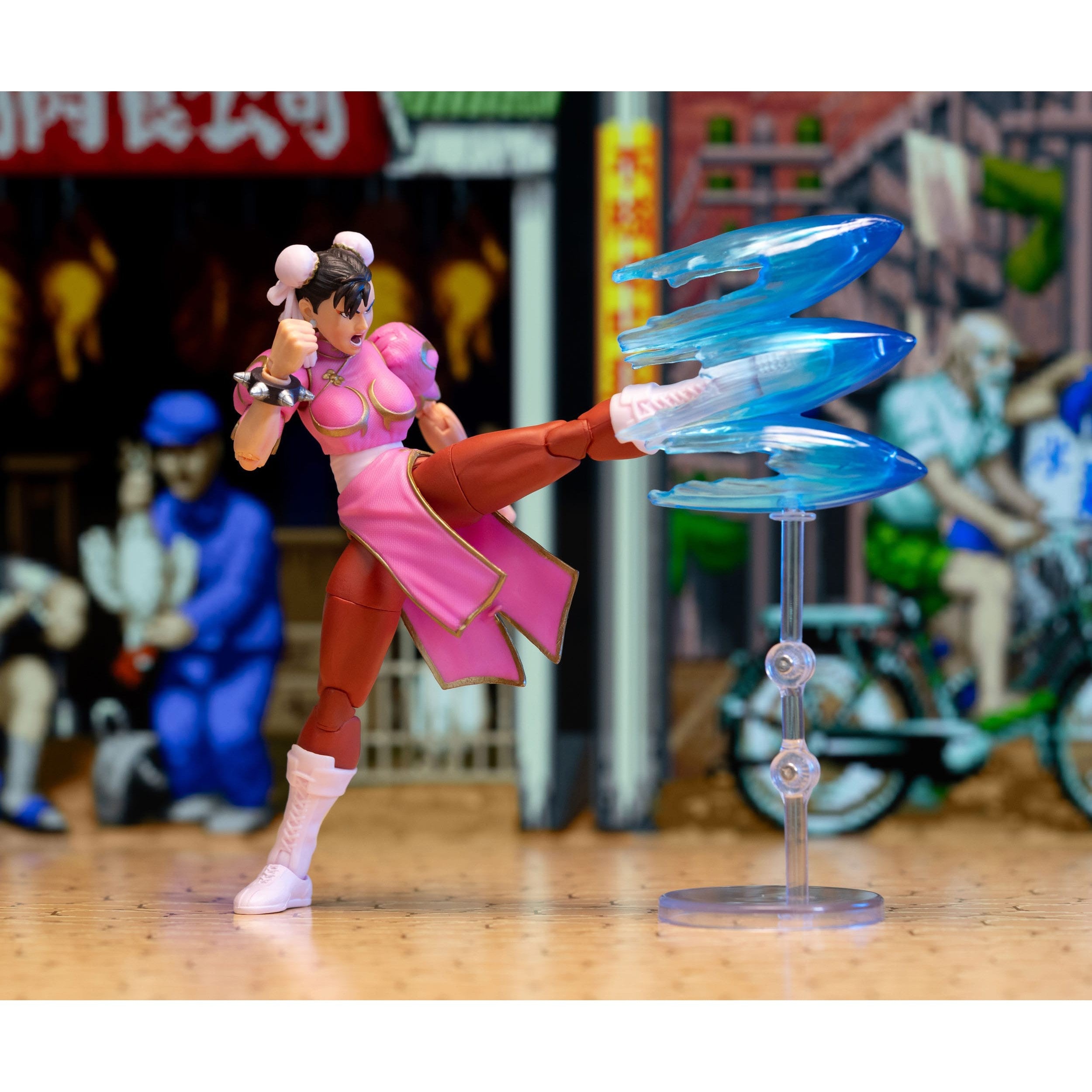 Ultra Street Fighter II The Final Challengers: Chun-Li Player 2 Deluxe Ver. - 6 inch-Actionfiguren-Jada Toys-Mighty Underground