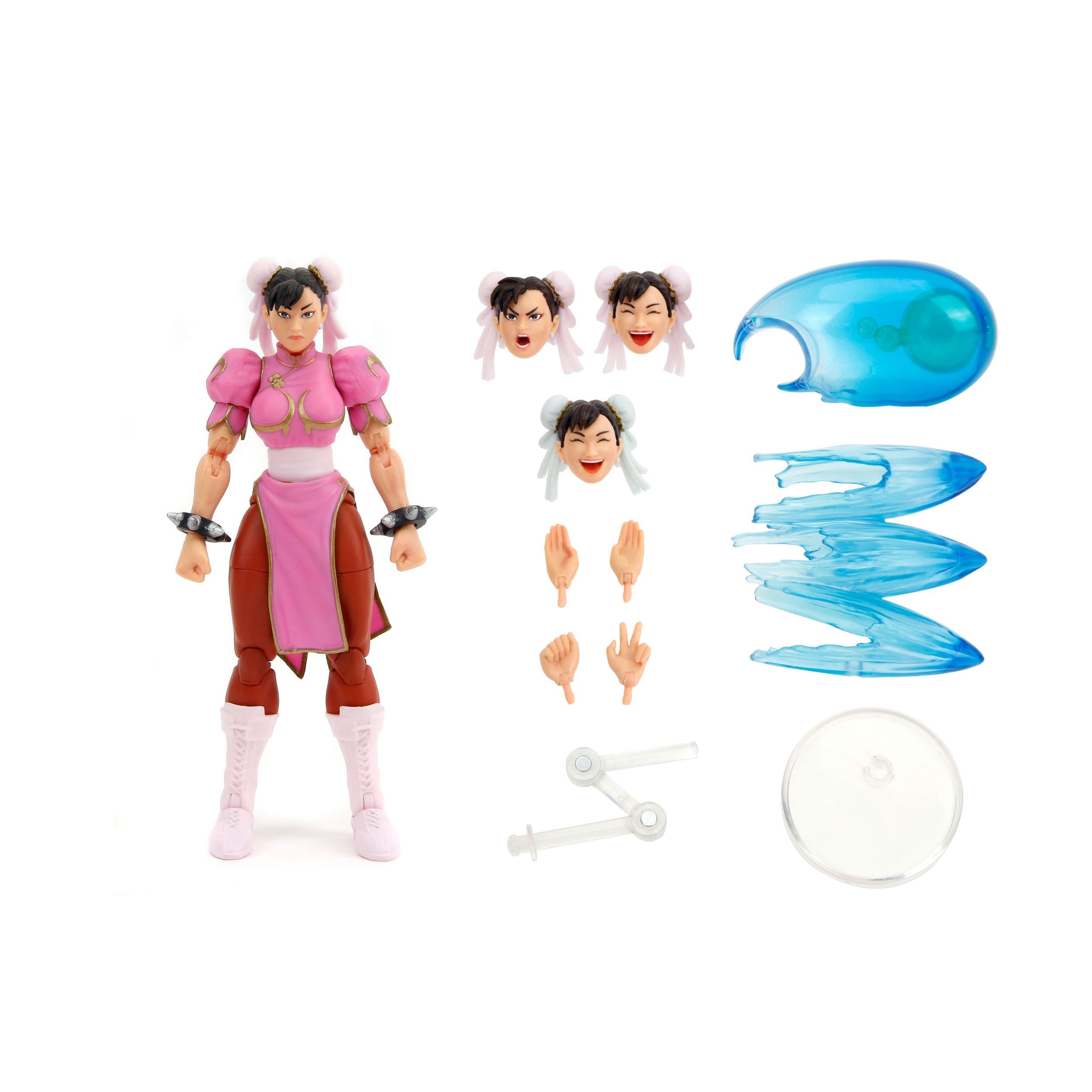 Ultra Street Fighter II The Final Challengers: Chun-Li Player 2 Deluxe Ver. - 6 inch-Actionfiguren-Jada Toys-Mighty Underground