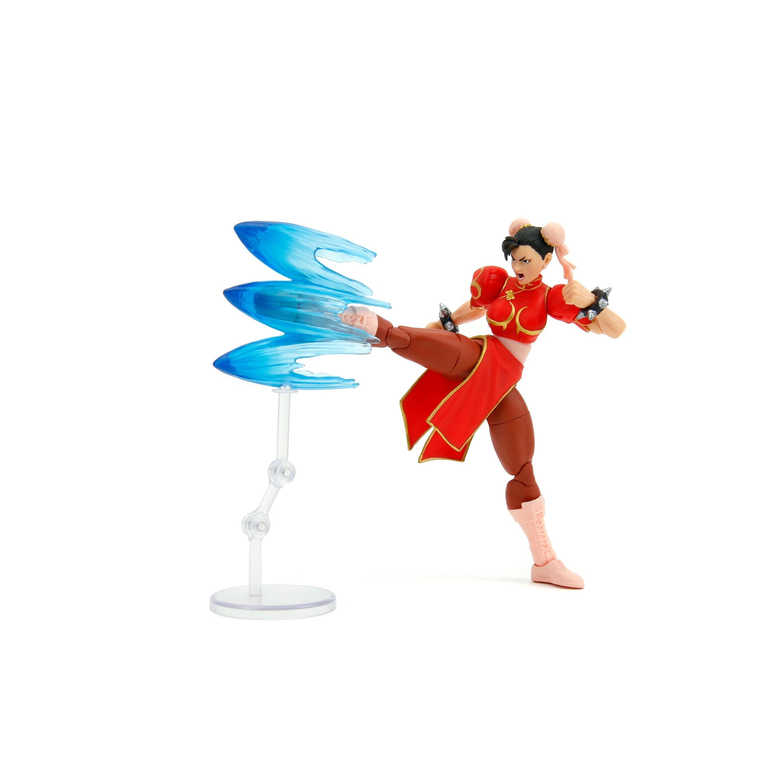 Ultra Street Fighter II The Final Challengers: Chun-Li Player 2 Red Ver. - 6 inch-Actionfiguren-Jada Toys-Mighty Underground