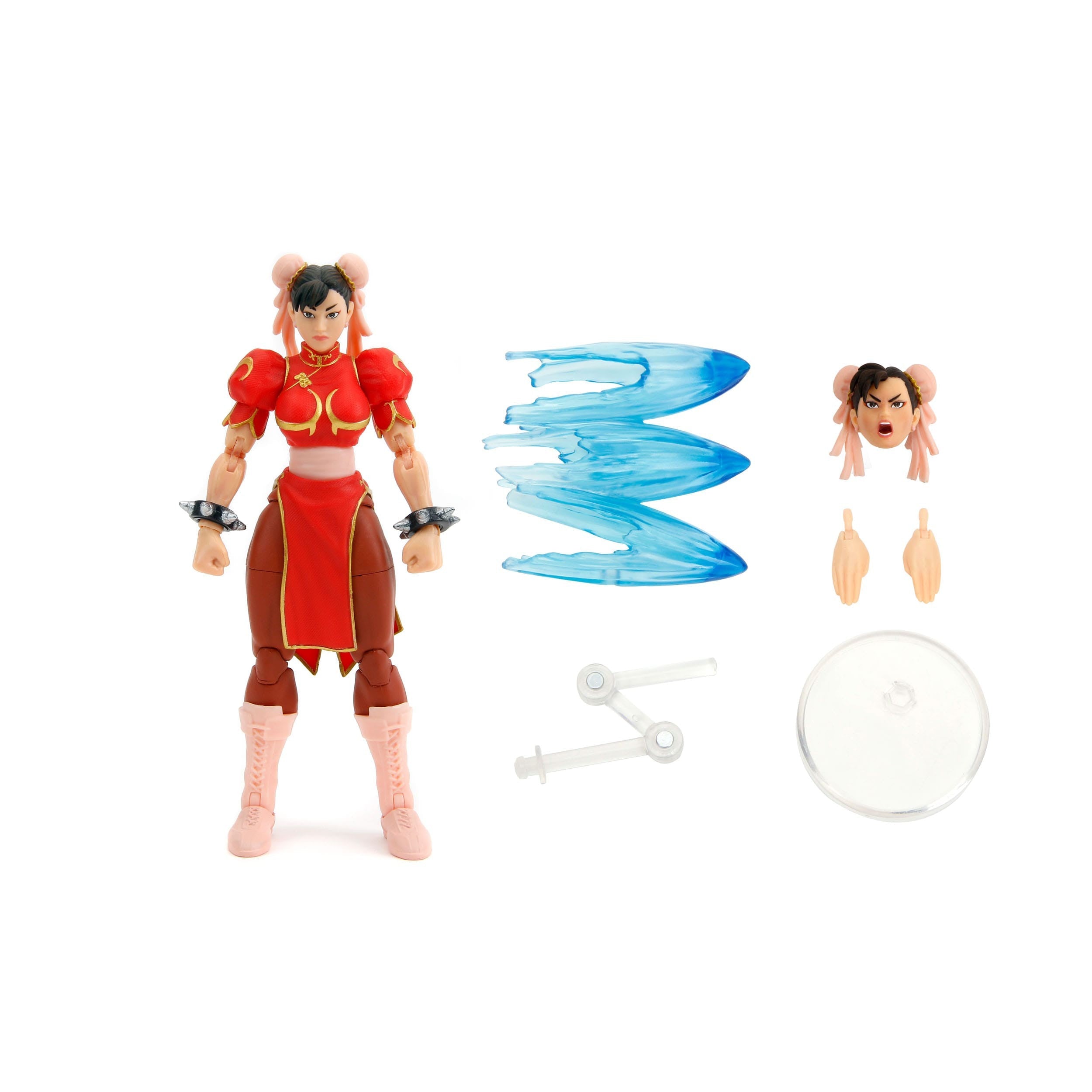 Ultra Street Fighter II The Final Challengers: Chun-Li Player 2 Red Ver. - 6 inch-Actionfiguren-Jada Toys-Mighty Underground