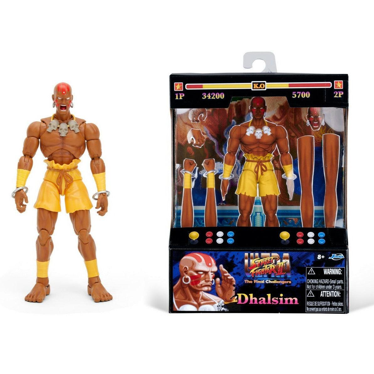 Ultra Street Fighter II The Final Challengers: Dhalsim - 6 inch-Actionfiguren-Jada Toys-Mighty Underground