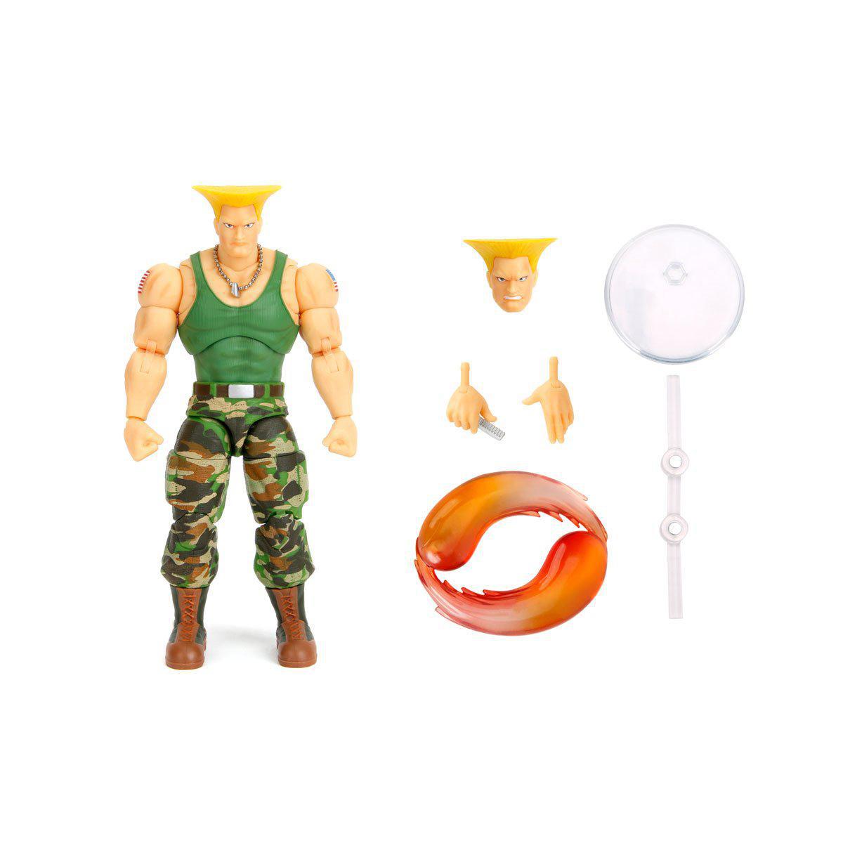 Ultra Street Fighter II The Final Challengers: Guile - 6 inch-Actionfiguren-Jada Toys-Mighty Underground