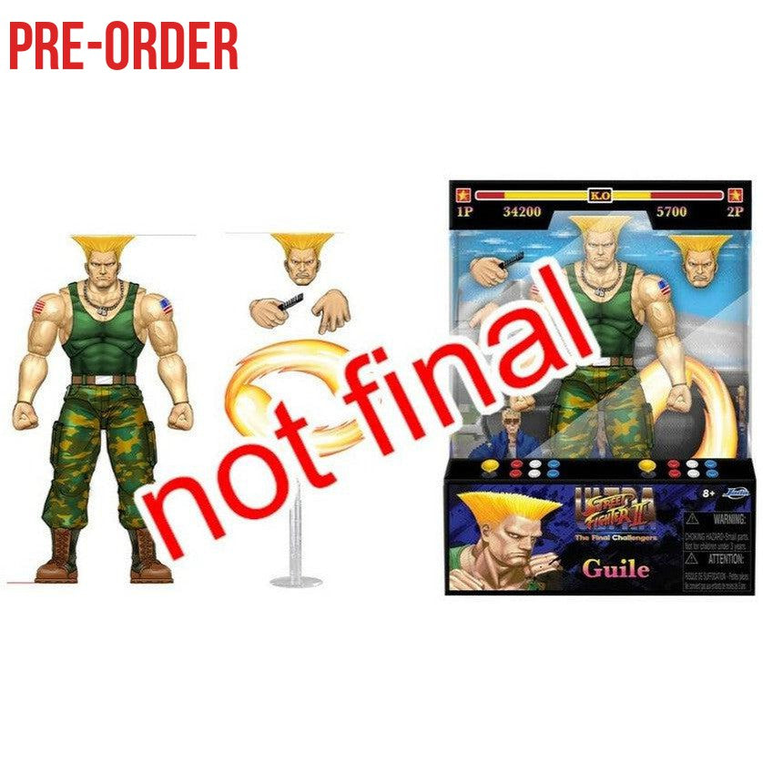 Ultra Street Fighter II The Final Challengers: Guile - 6 inch-Actionfiguren-Jada Toys-Mighty Underground