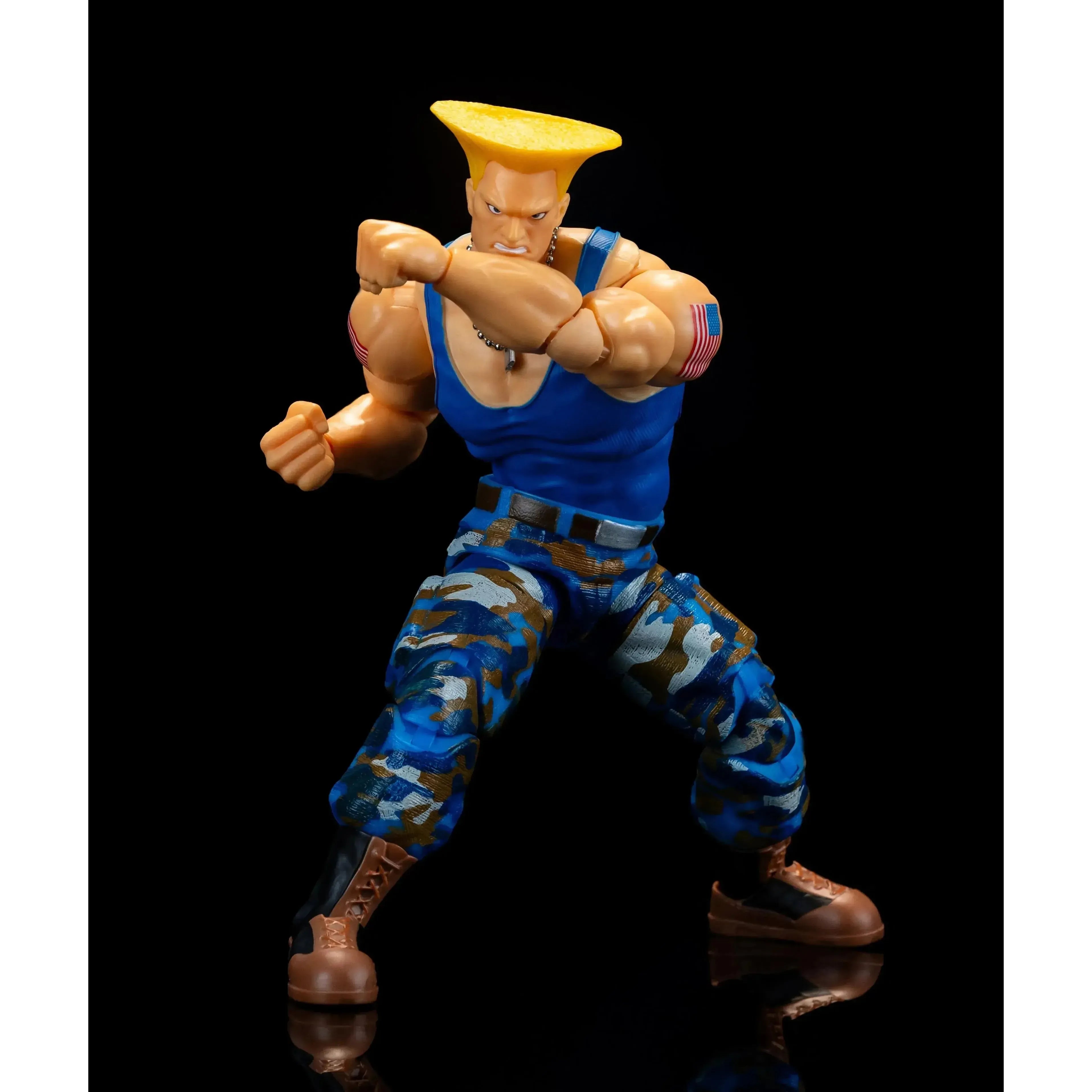Ultra Street Fighter II The Final Challengers: Guile (Player 2 Version, Exclusive) - 6 inch-Actionfiguren-Jada Toys-Mighty Underground