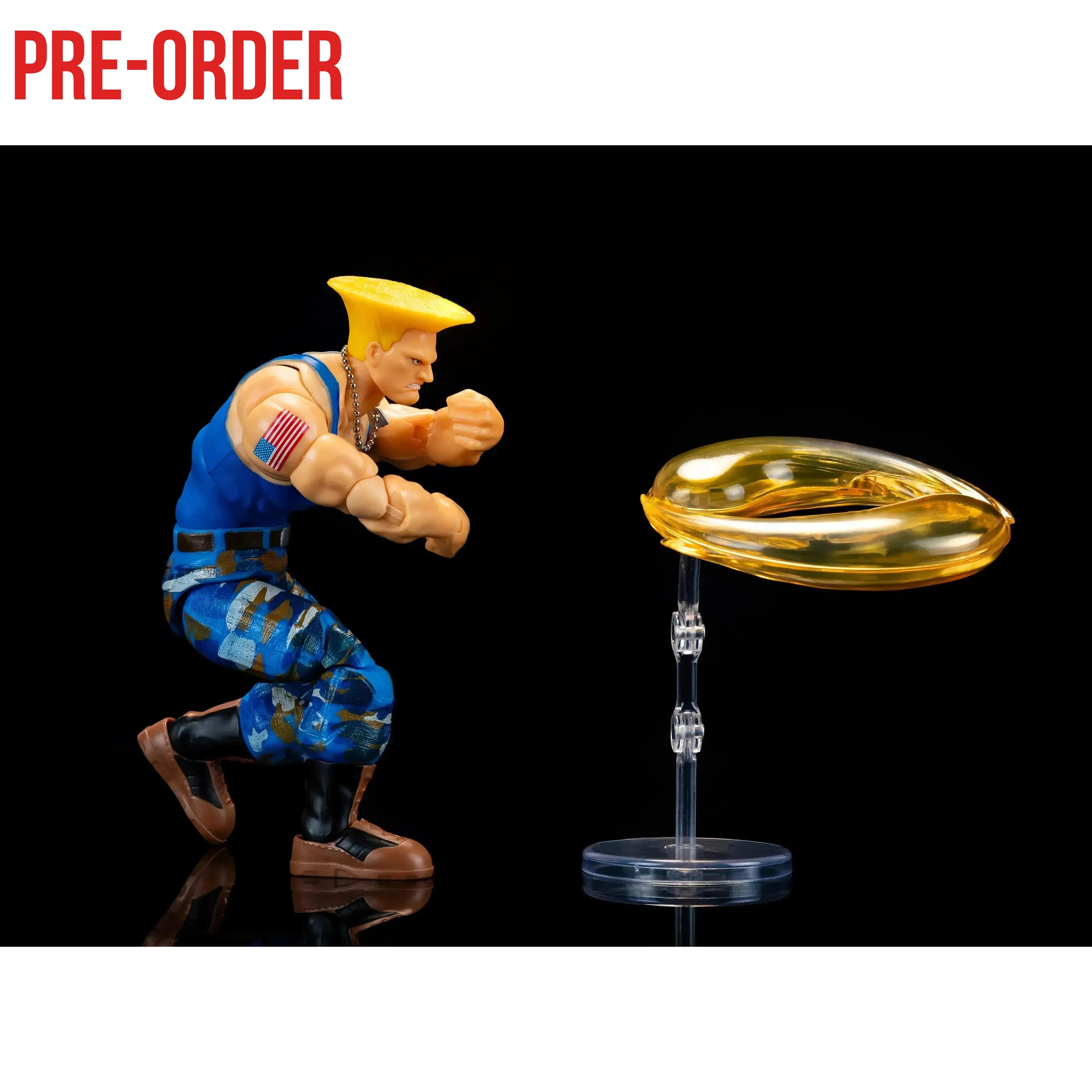 Ultra Street Fighter II The Final Challengers: Guile (Player 2 Version, Exclusive) - 6 inch-Actionfiguren-Jada Toys-Mighty Underground