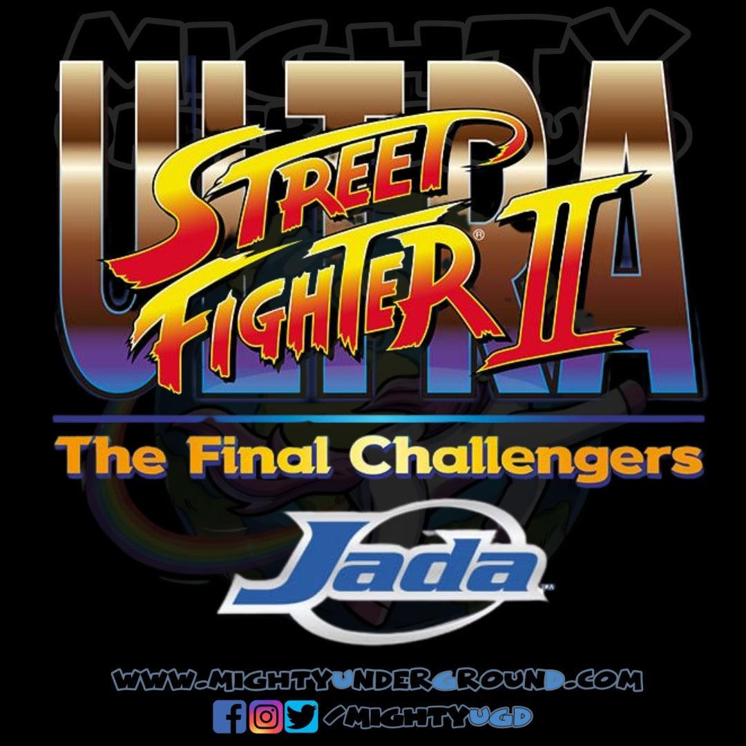 Ultra Street Fighter II The Final Challengers: Guile VS Bison Double Pack (Limited Edition) - 6 inch-Actionfiguren-Jada Toys-Mighty Underground